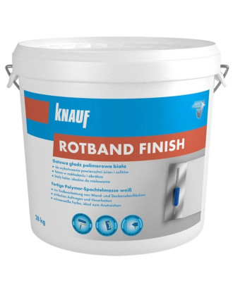 Шпаклівка готова фінішна KNAUF Rotband Finish, 28 кг