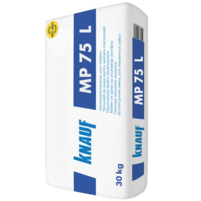 Машинна гіпсова штукатурка KNAUF МП-75 L, 30кг 