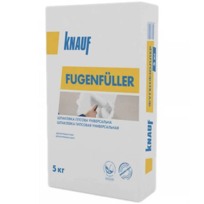 Шпаклівка гіпсова KNAUF Fugenfuller, 5 кг