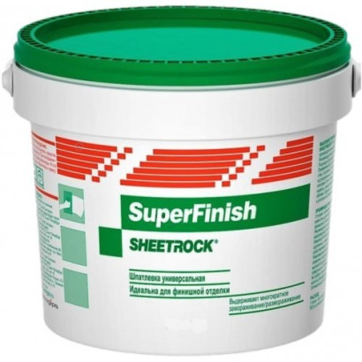 Шпаклівка KNAUF Sheetrock Super Finish, 25 кг