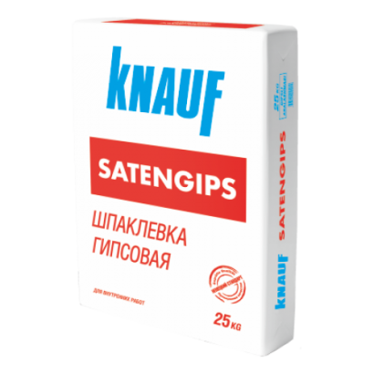 Шпаклівка гіпсова KNAUF SatenGips (Сатенгіпс), 25 кг