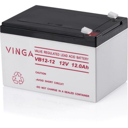 Акумуляторна батарея VINGA VRLA 12 В, 12 А·год