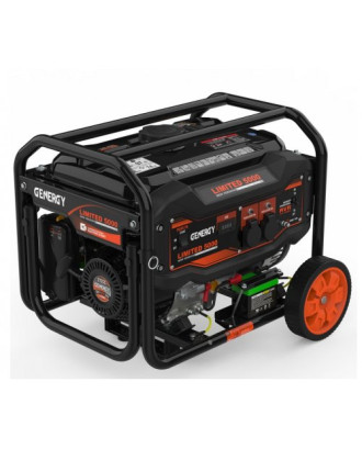 Бензиновий генератор GENERGY LIMITED 5000 RC V2 (4,5 кВт, на колесах)