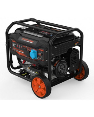 Бензиновий генератор GENERGY LIMITED 7000 RC V2 (7 кВт, на колесах)