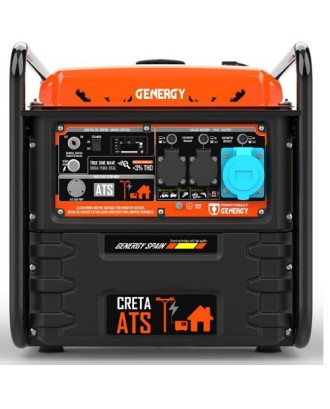 Бензиновий інверторний генератор GENERGY CRETA ATS (7,5 кВт, з блоком АВР)