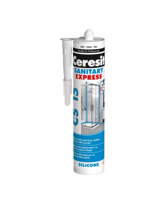 Герметик санітарний Ceresit CS 15 Sanitary Express, 280 мл