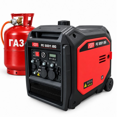 Інверторний генератор FOGO FE5001iSG (4,2 кВт бензин / 3,8 кВт газ)