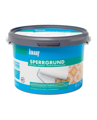 Ґрунтовка з кварцовим піском KNAUF Sperrgrund, 5 кг
